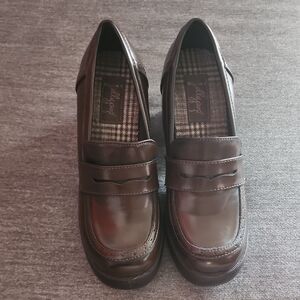Jellypop Dark Brown Loafers for Women